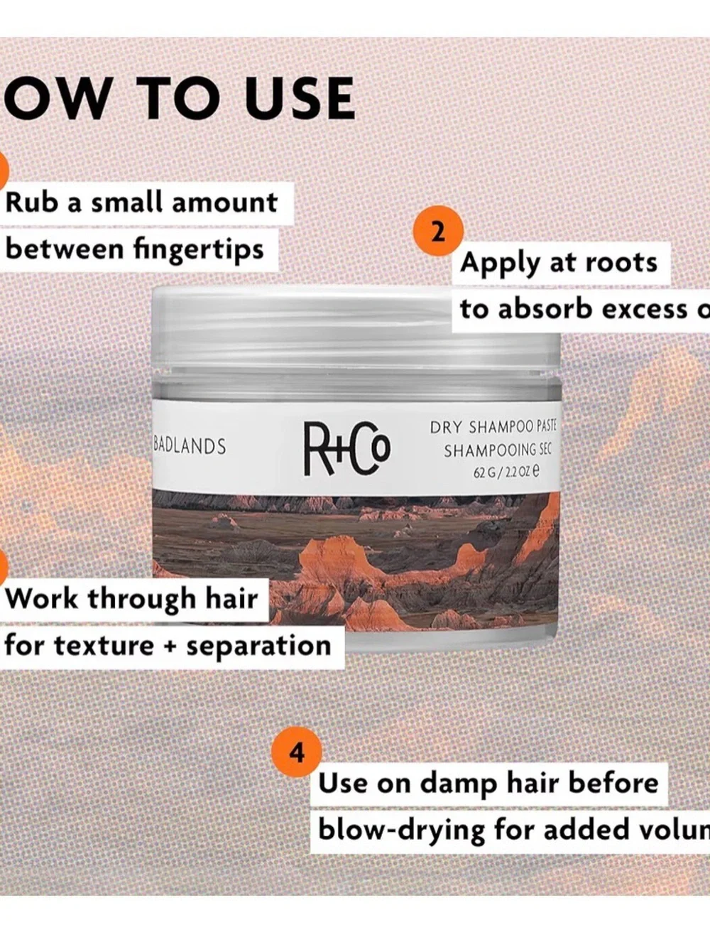 R+Co Dry Shampoo paste